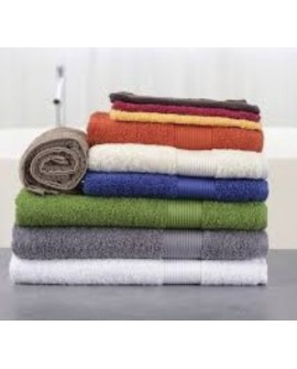 Drap de bain blanc ou couleur Talis 500 gr/m² 70x140