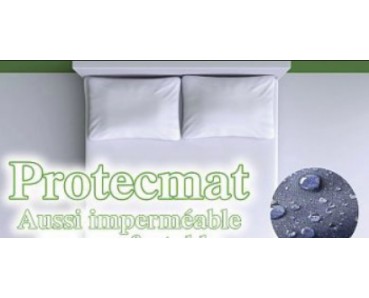 Housse de Couette de Protection étanche et respirante lavable à 60°