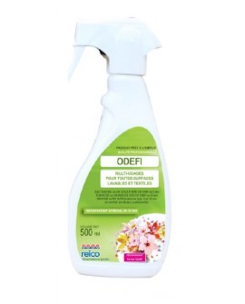 ODEFI TP02-TP04 Désinfectant des surfaces et détachant surpuissant 500 ml
