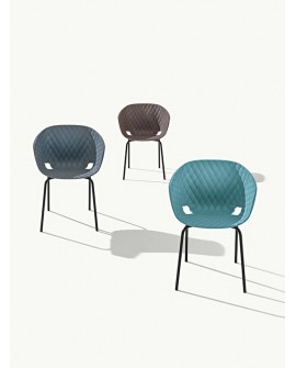 Fauteuil UNI-KA 594 pour intérieur ou extérieur (LOT DE 4)