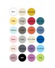 palette de 23 coloris
