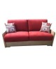 Convertible Prestolit bois Mont-Blanc finition naturel tissu 2