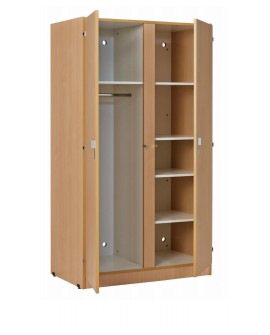 Armoire rangement 2 portes L73 x H108 cm