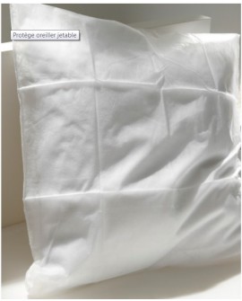 Protection oreiller jetable 