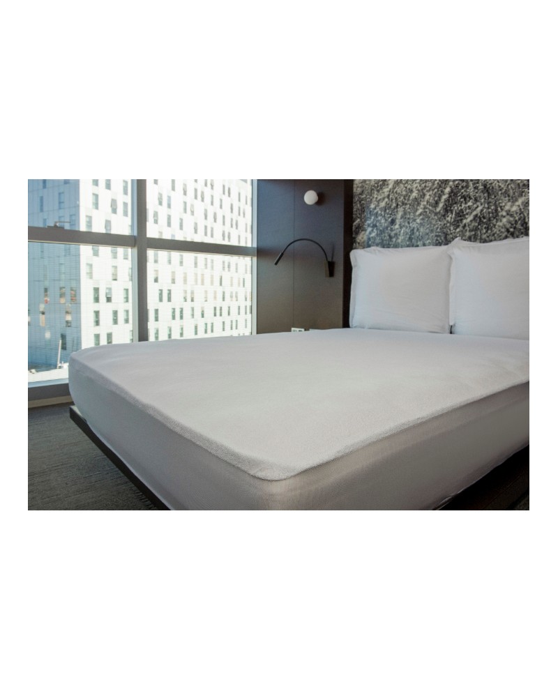 Protège matelas 180 x 200 cm PVC imperméable forme drap housse