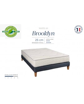 Matelas à ressorts ensachés Brooklyn