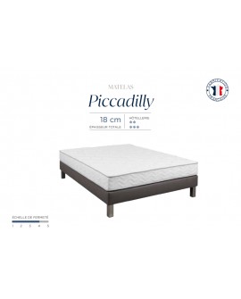 Matelas Mousse Polyuréthane HR35 Piccadilly ép 18cm