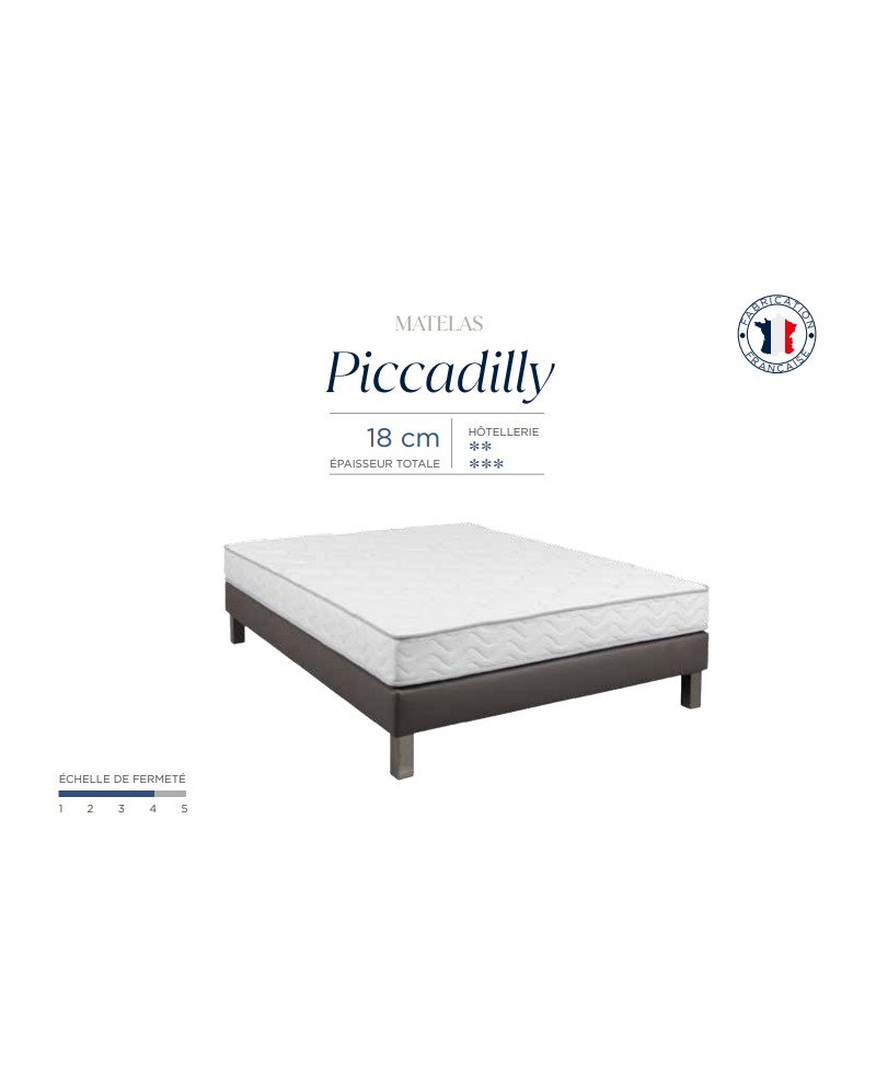 Matelas mousse Mercure HR35 ép 13 cm 120 x 190 cm