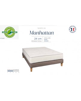 Matelas Mousse Polyuréthane HR50 Manhattan ép 24cm