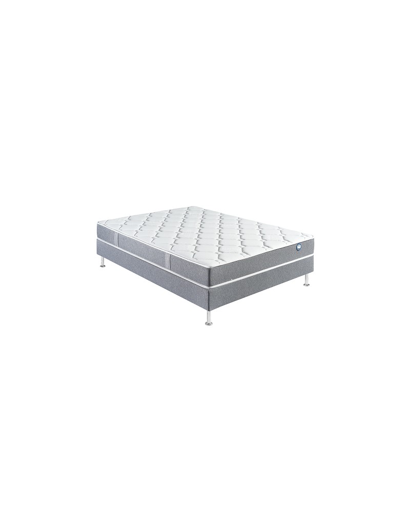 Housse de matelas blanche ép 13 cm polyuréthane M1 140x200 cm