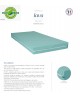 Matelas Non Feu Déhoussable HR35 kg/m3 Housse Anti-Punaise de lit étanche JAVA