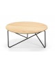 Table Basse Polygon plateau bois massif