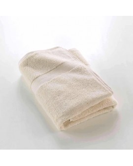 Drap de bain Elégance 500 gr sable - 70x140 cm