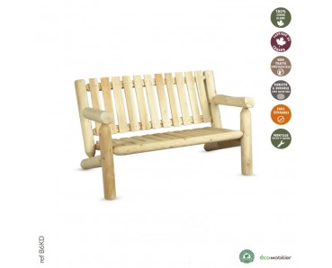 BANC DE JARDIN CEDRE BLANC
