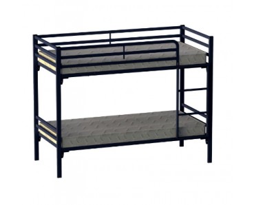 Lit superposé métal tube carré