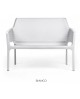 NET BENCH BLANC