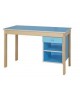 Table bureau 1 niche 1 tiroir