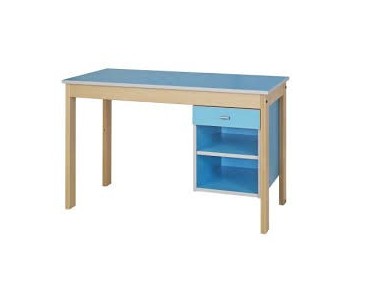 Table bureau 1 niche 1 tiroir