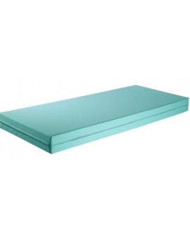 Matelas Non Feu Déhoussable HR35 kg/m3 Housse Etanche polyuréthane Satin