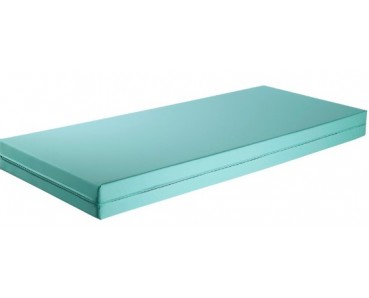 Matelas polyuréthane HR 35 kg housse lavable à l'éponge ou en machine à 90° réf Satin