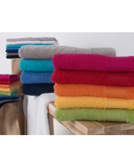 Drap de bain blanc ou couleur Viva 400 gr/m² 70x140